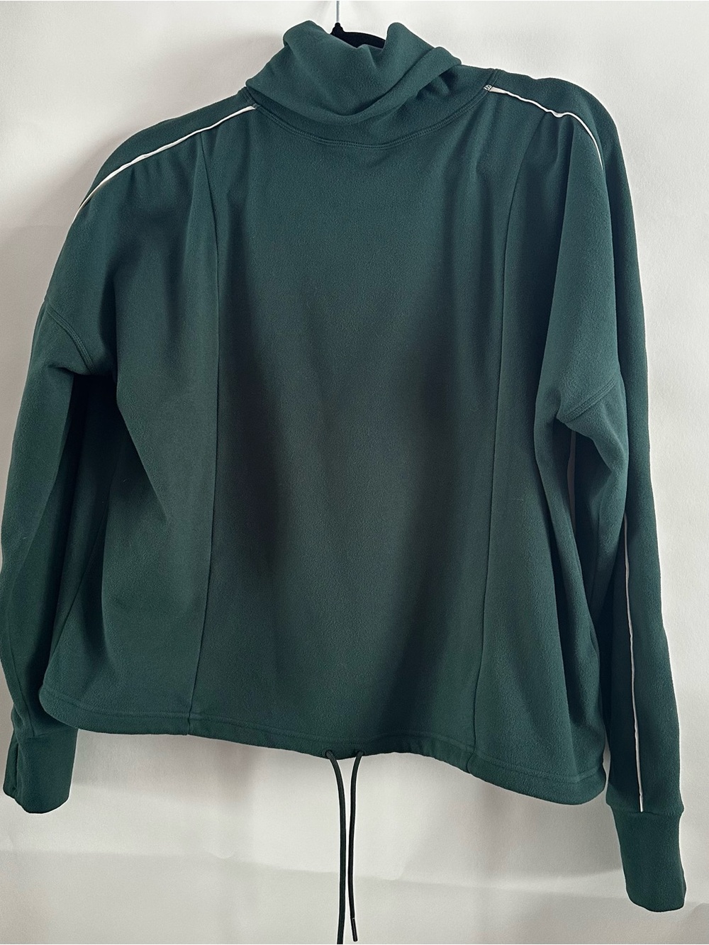 Varley Ariana High Neck Midlayer Pullover Forest Green XS - Picture 3 of 9